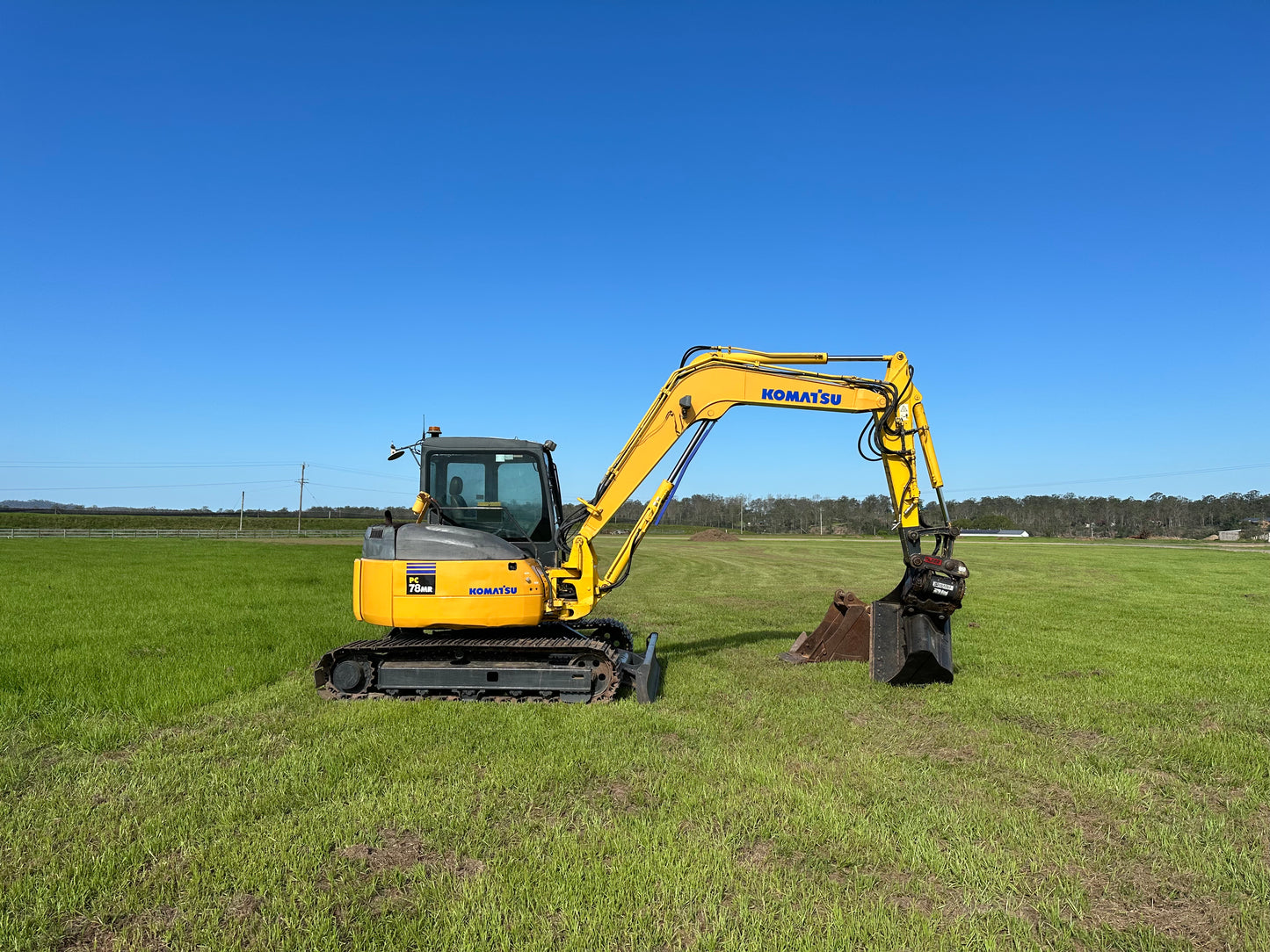 Komatsu PC78 excavator