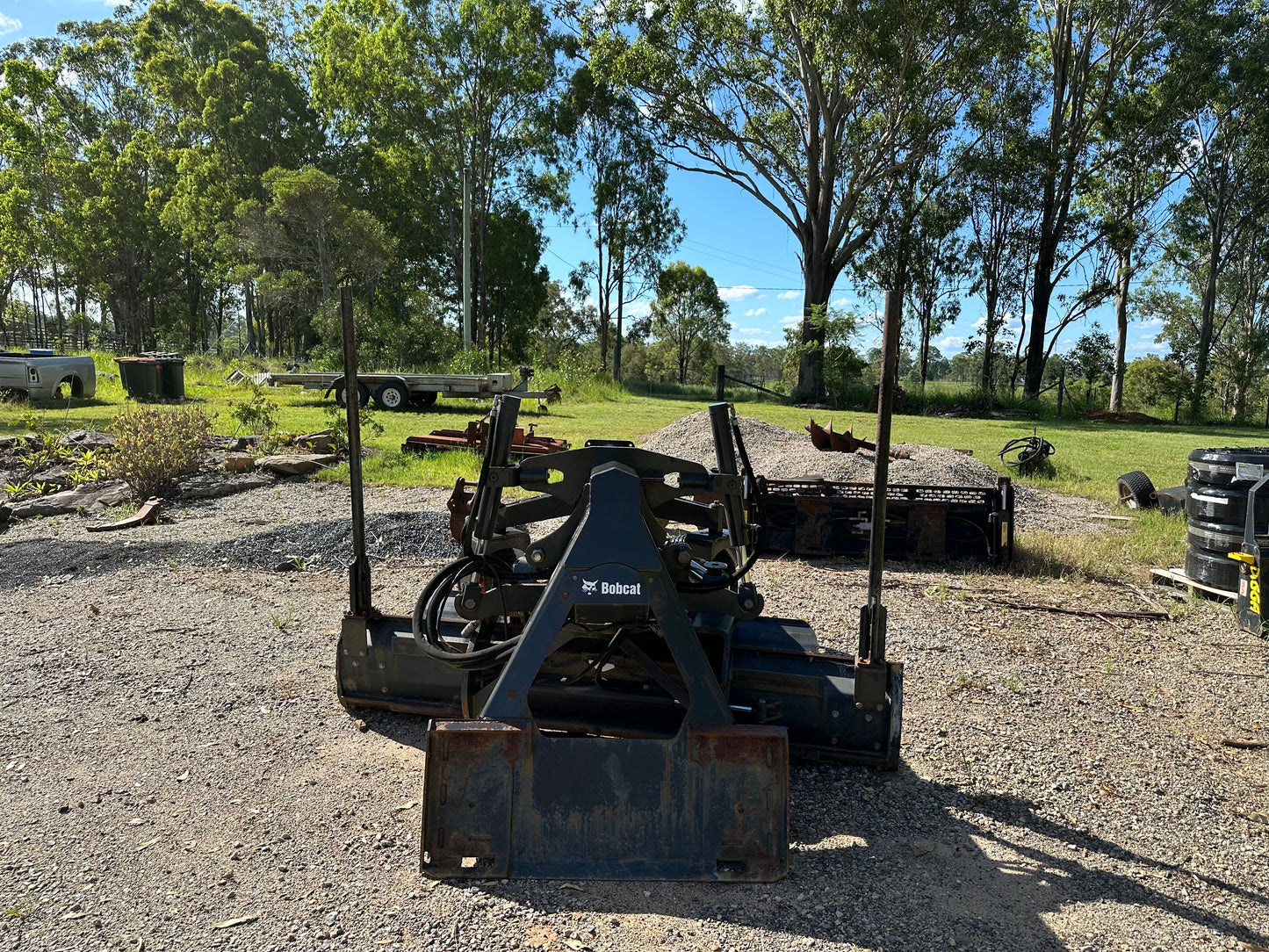 Bobcat Grader blade with laser
96” model