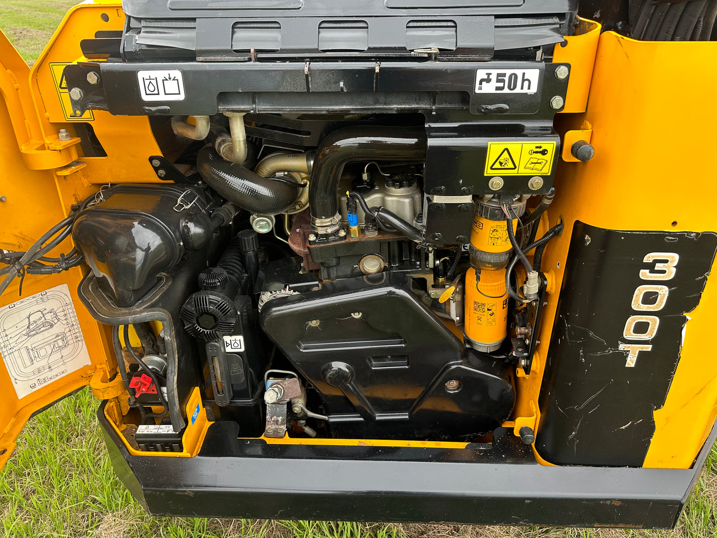 2017 JCB 300T skid steer