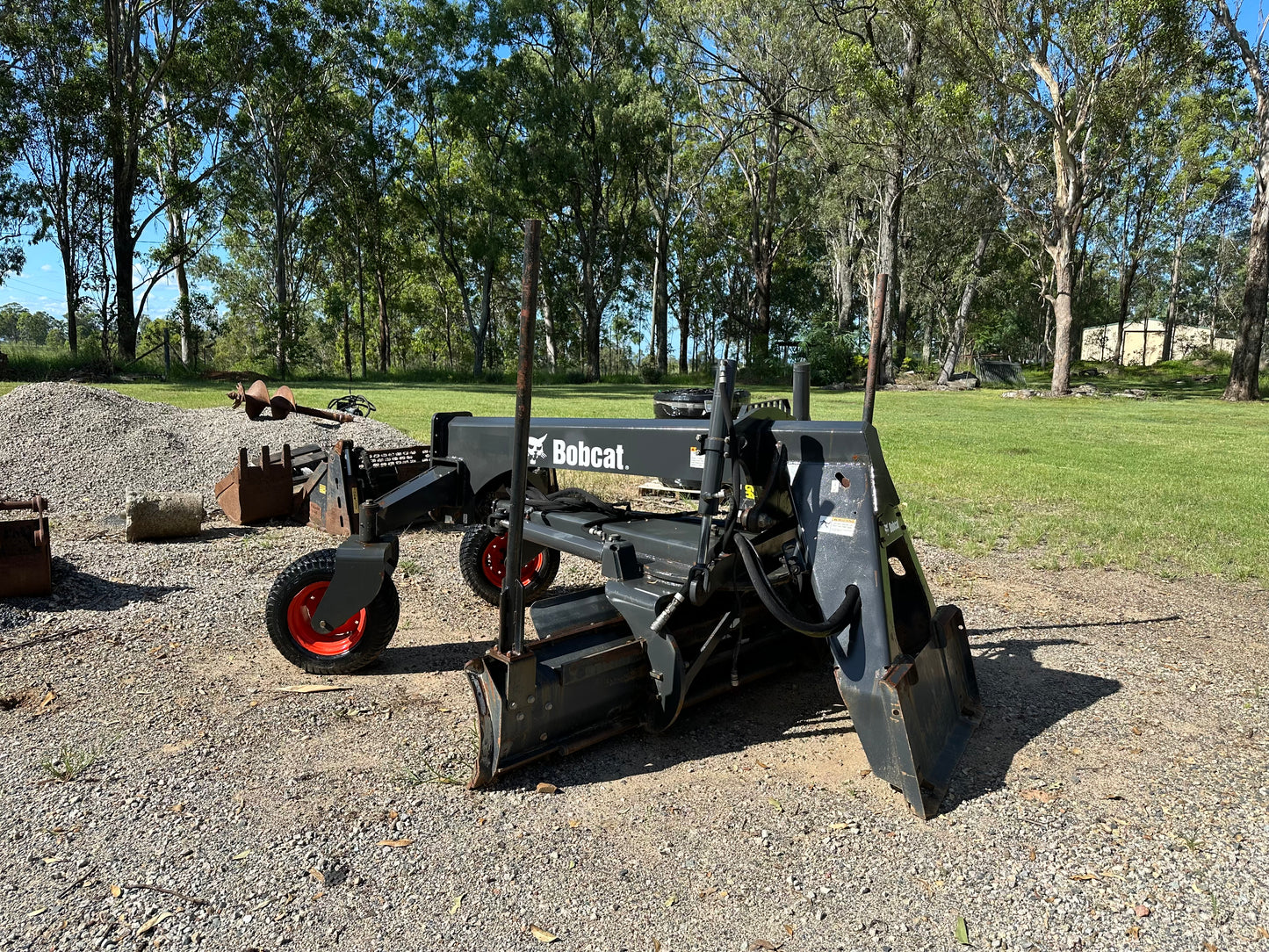 Bobcat Grader blade with laser
96” model