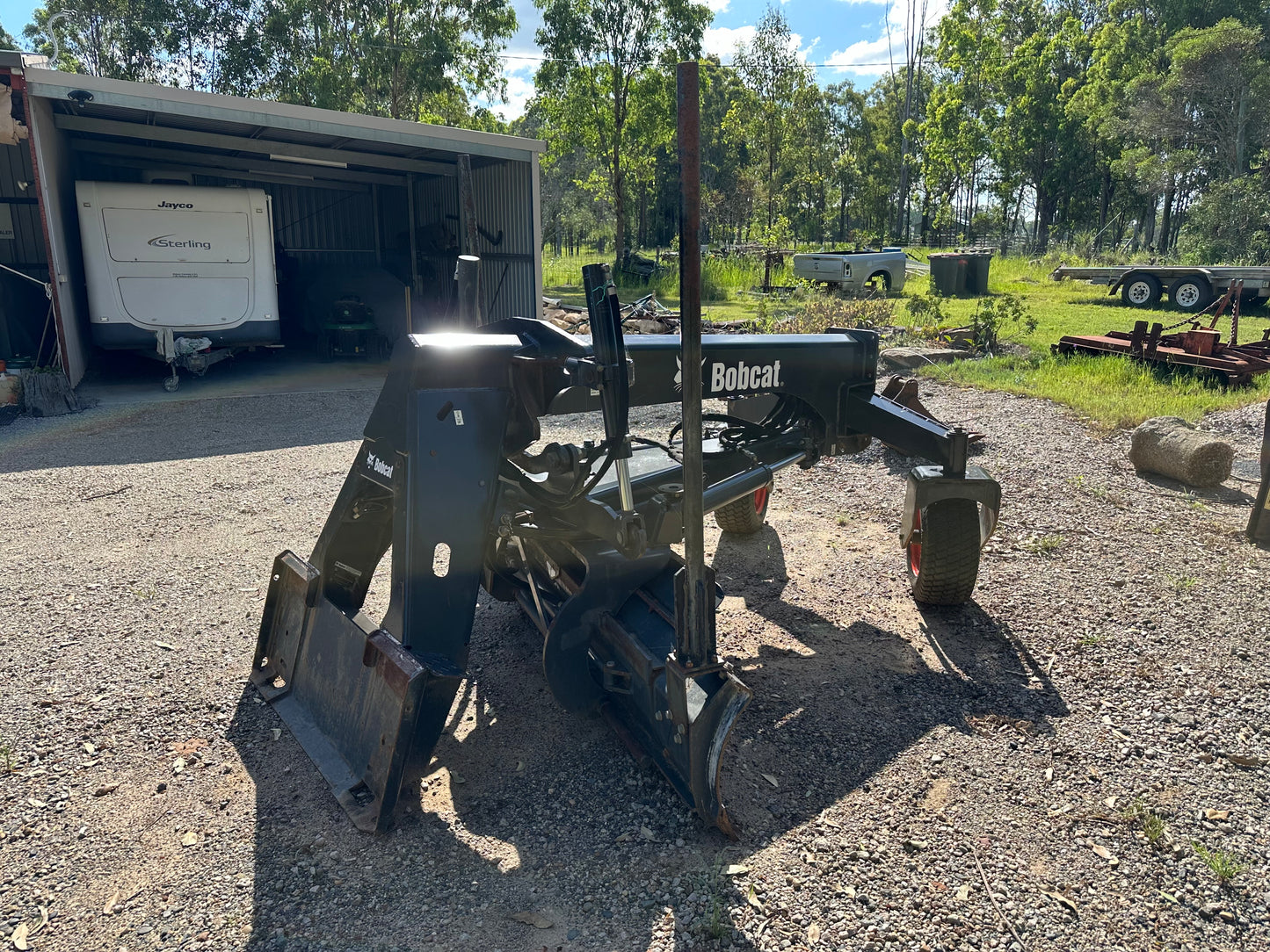 Bobcat Grader blade with laser
96” model