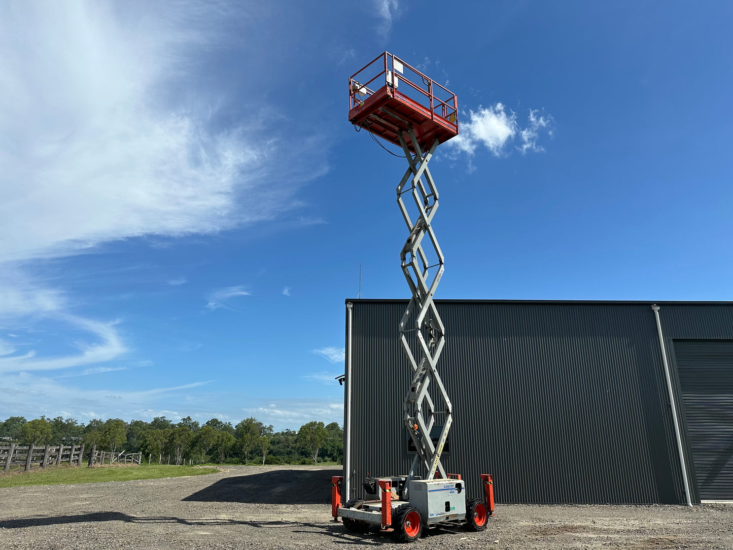 Skyjack Diesel scissor lift