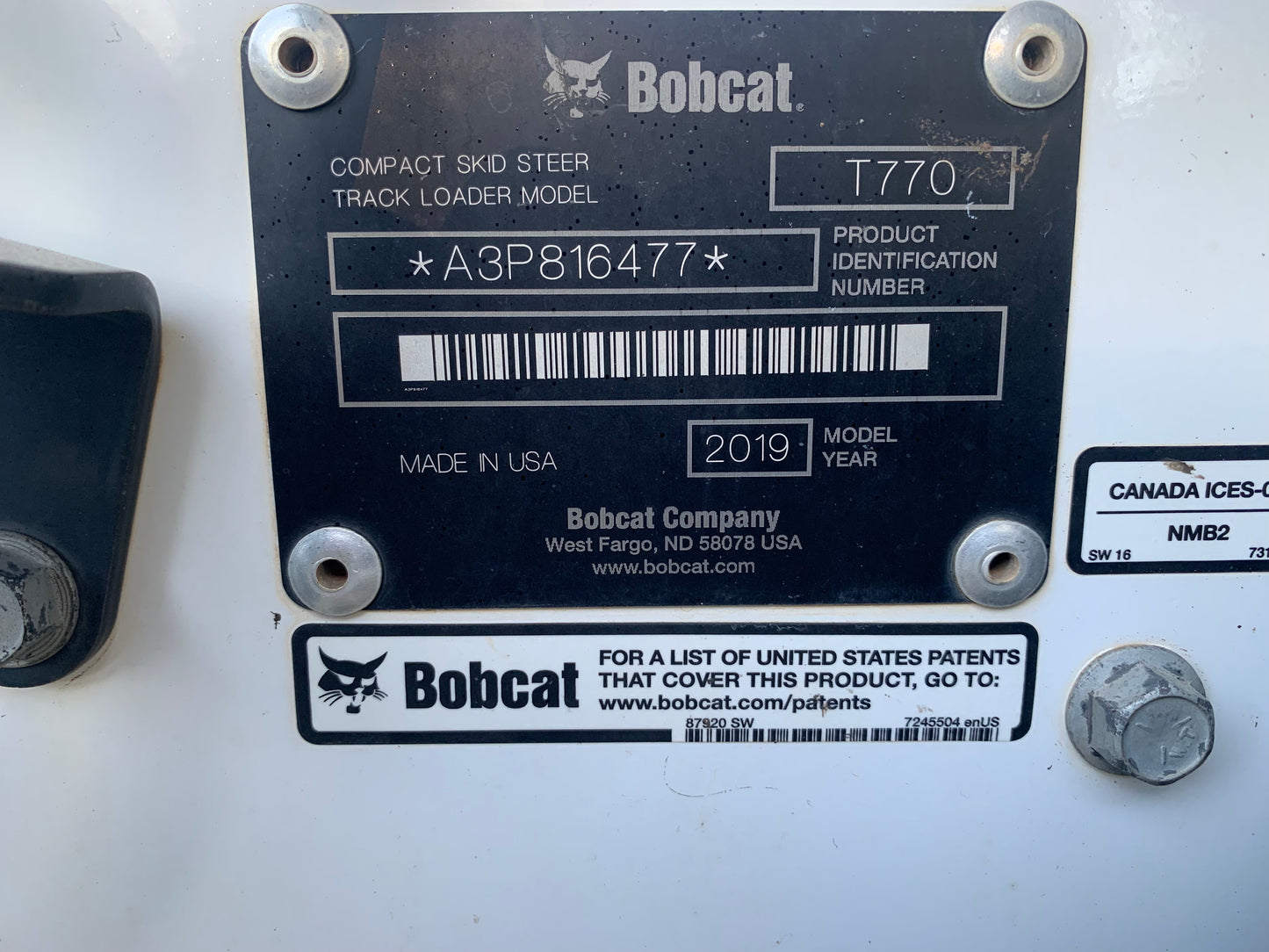 Bobcat T770